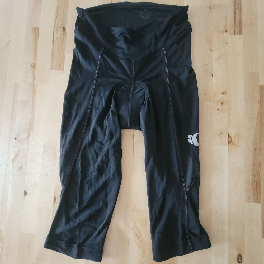 PEARL IZUMI Women's SELECT Capri Knickers Small Black Cycling Pants